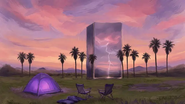 Head Trip had one stage and no second tent to walk to, then lightning took Saturday