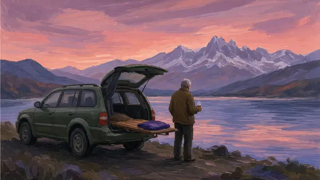 At 69, Frank Babcock left for his dream road trip and 1.7 million people watched the announcement
