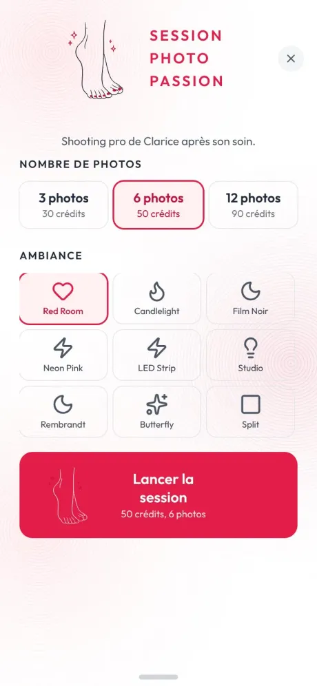 La session photo passion : trois packs de photos et le choix de l’ambiance