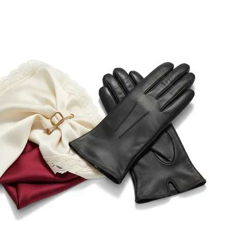 Leather gloves