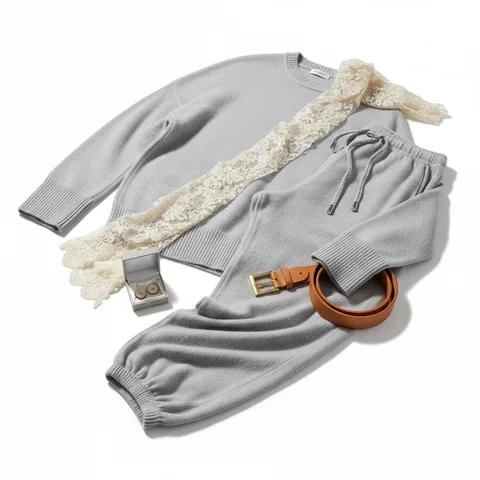 Cashmere lounge set